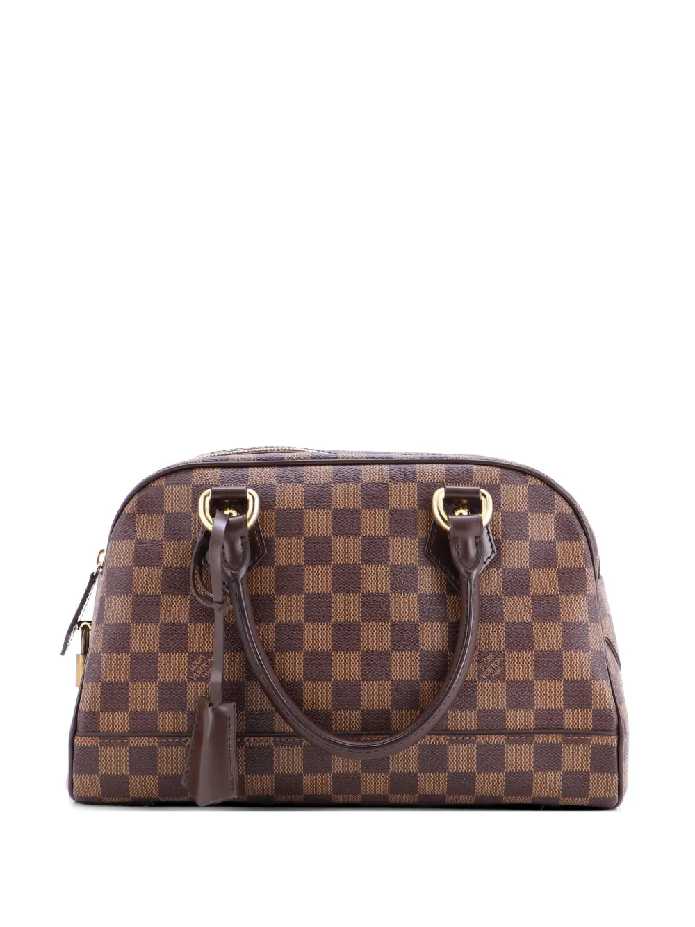 Louis Vuitton Pre-Owned Duomo Boston Damier Handtasche - Braun