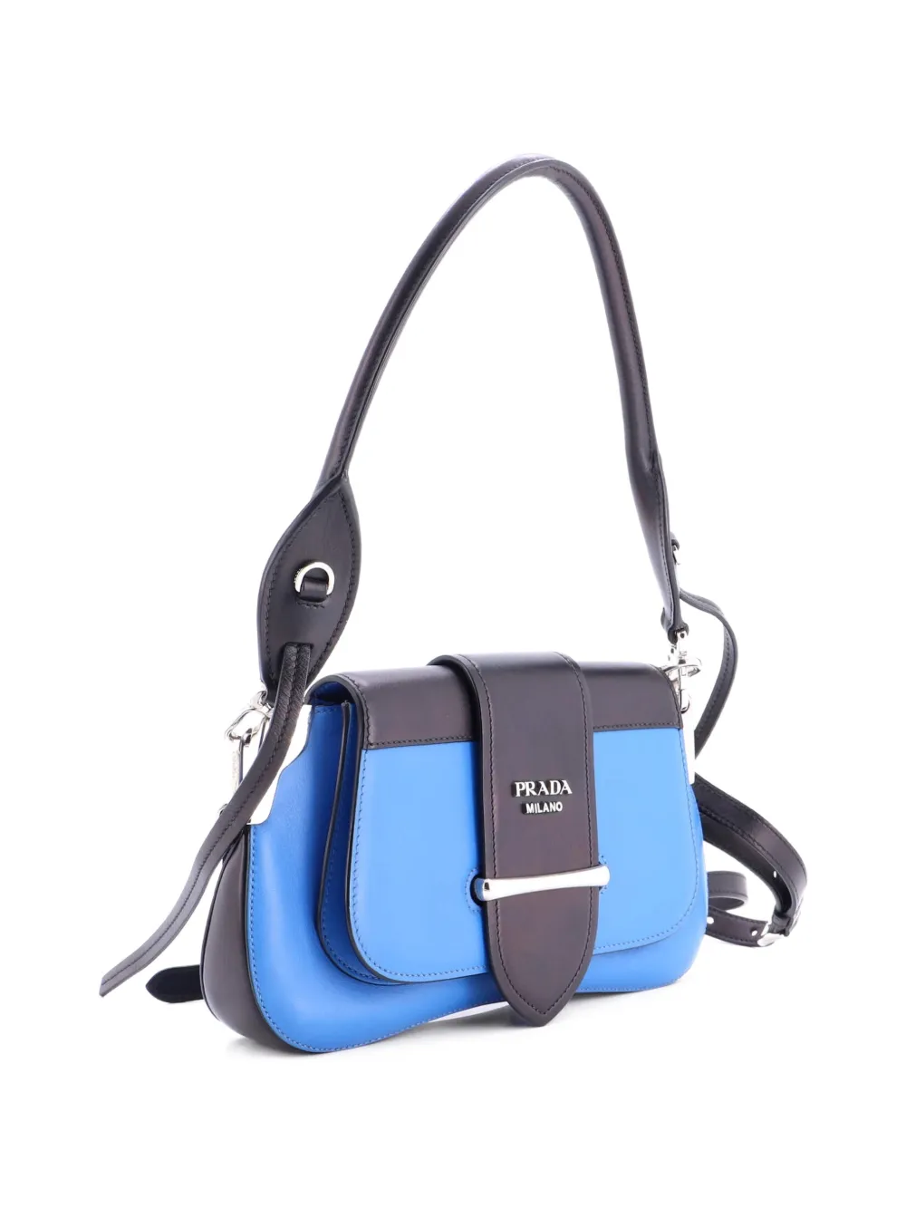 Prada Pre-Owned シドニー シティカーフ ミディアム ショルダーバッグ