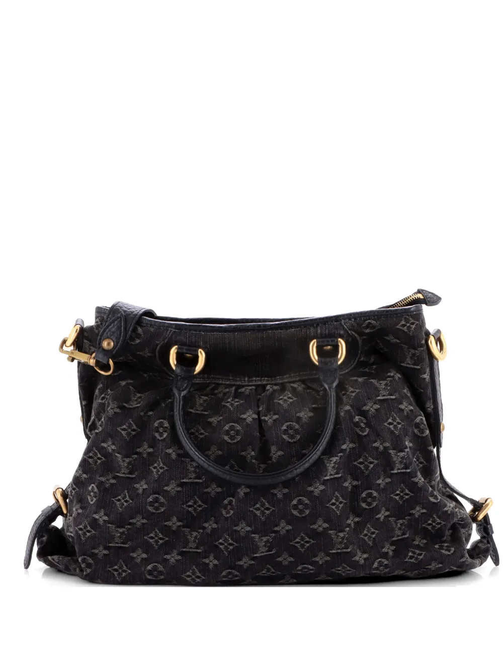 Louis Vuitton Pre-Owned Neo Cabby Handbag Denim GM satchel - Nero