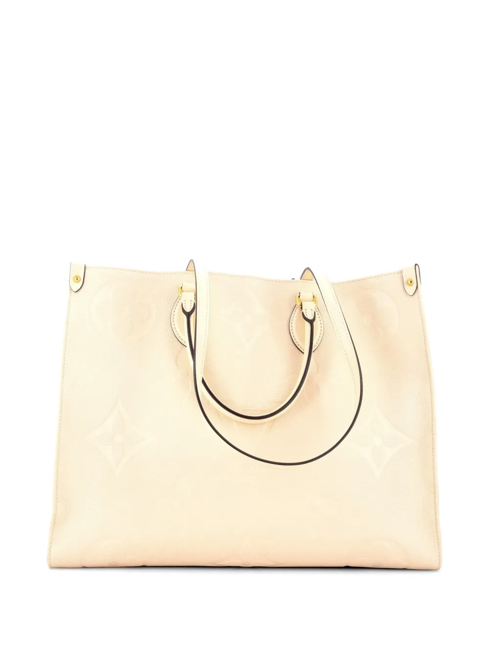 Louis Vuitton Pre-Owned OnTheGo Monogram Empreinte Giant GM tote bag - Toni neutri