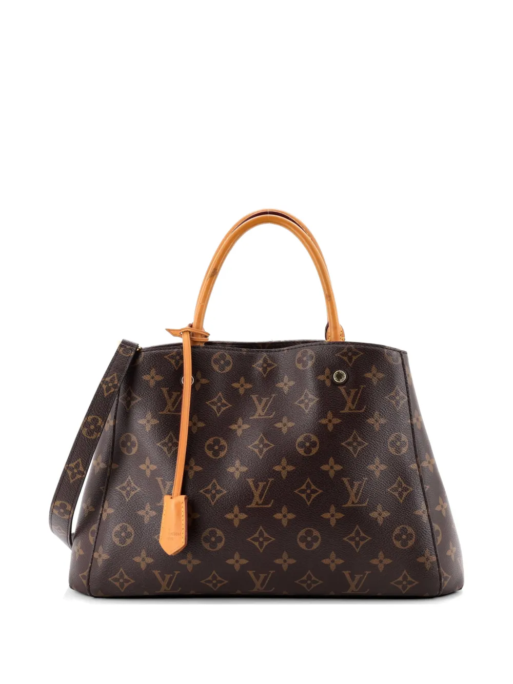 Louis Vuitton Pre-Owned Montaigne Handtasche Monogram Canvas-Tote Bag - Braun