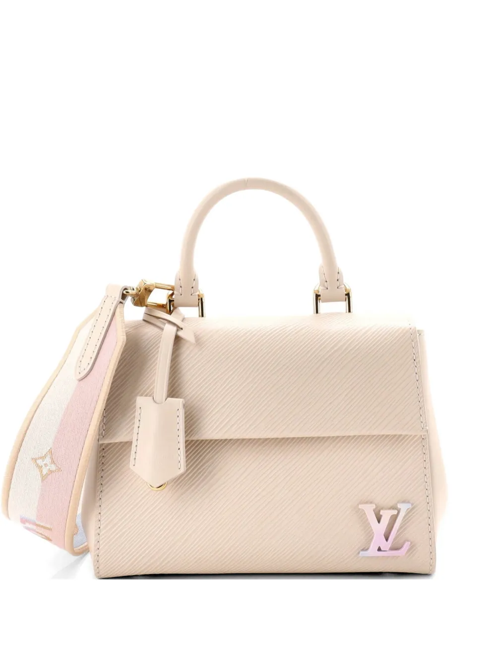 Louis Vuitton Pre-Owned Cluny Top Handle Bag Epi Leather Mini satchel - Neutrals