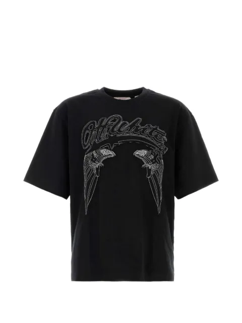 Off-White logo-print oversized-fit T-shirt