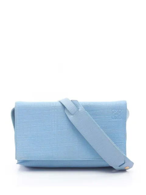 Loewe Pre-Owned bolsa crossbody Patent Anagram Vega 2010-2026