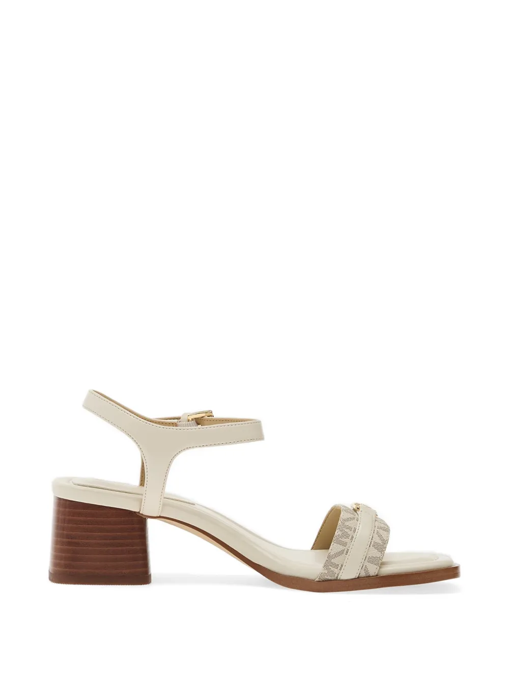 Michael Kors monogram-pattern buckle-fastening sandals - Toni neutri