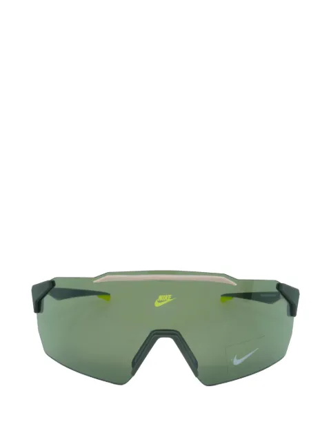 Nike Limitless Shield geometric-frame sunglasses