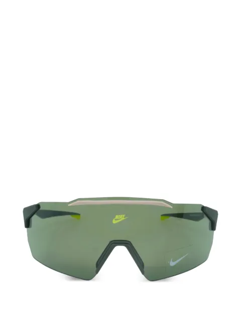Nike Limitless Shield geometric-frame sunglasses
