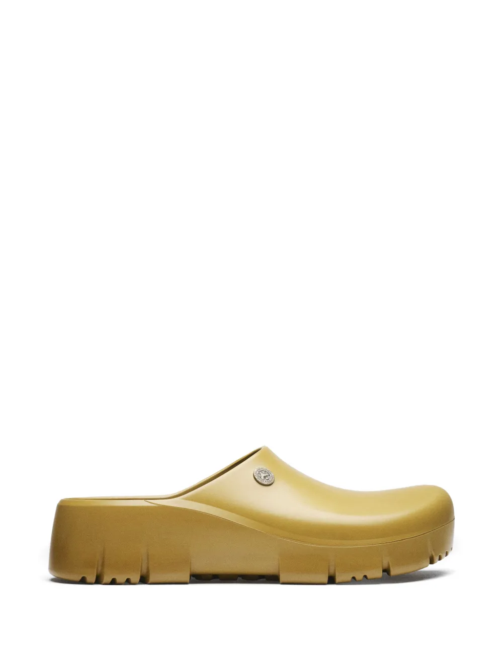 BIRKENSTOCK 1774 x Song for the Mute Super-Birki 2.0 platform clogs Geel
