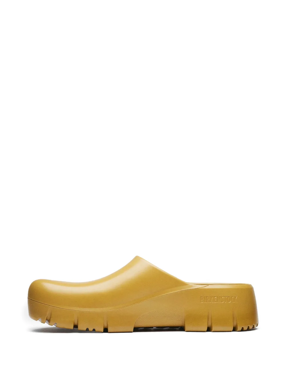 BIRKENSTOCK 1774 x Song for the Mute Super-Birki 2.0 platform clogs Geel