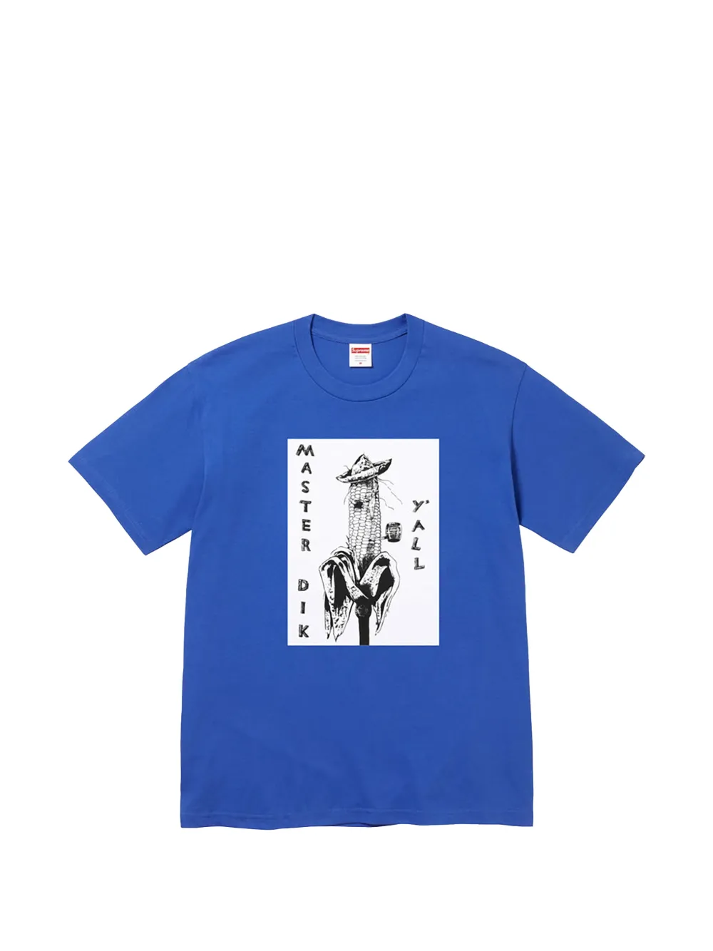 Supreme x Mike Kelley graphic-print T-shirt - Blu