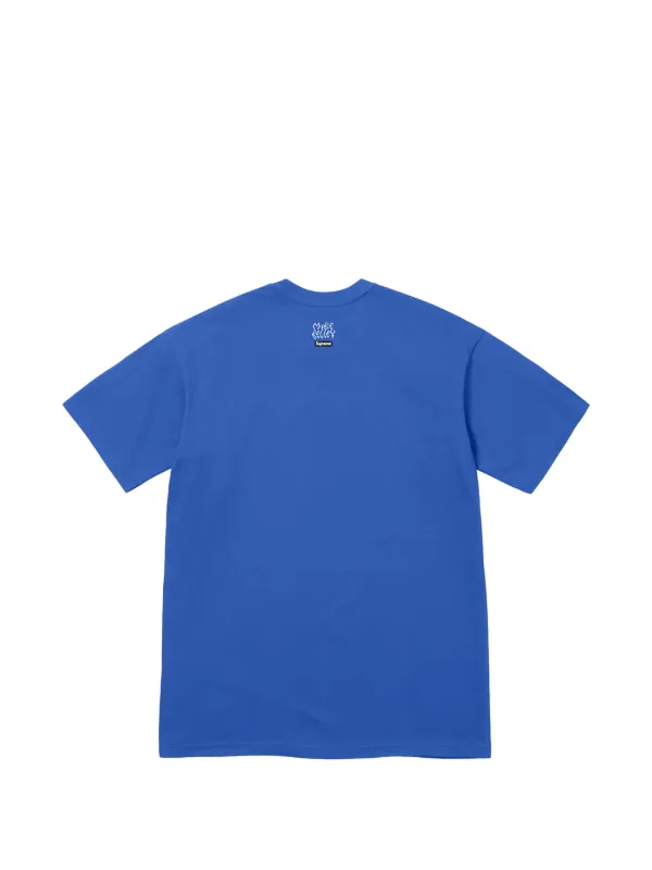 Supreme x Mike Kelley graphic-print T-shirt | Blue | FARFETCH