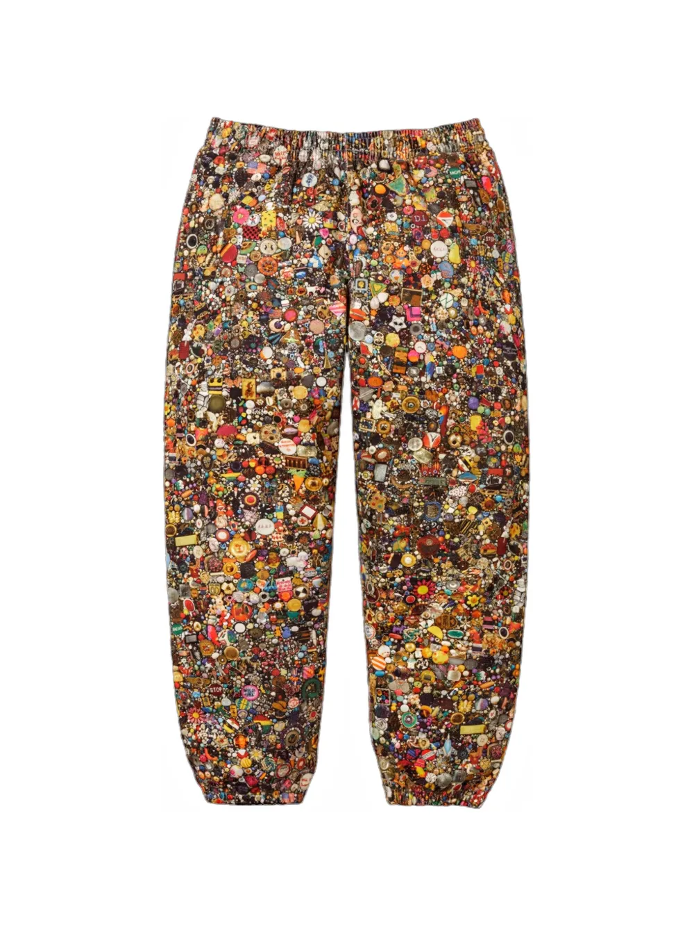 Supreme x Mike Kelley graphic-print track pants - Brown