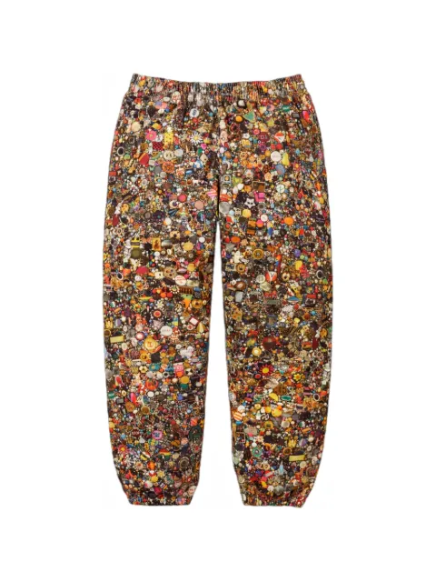Supreme x Mike Kelley graphic-print track pants