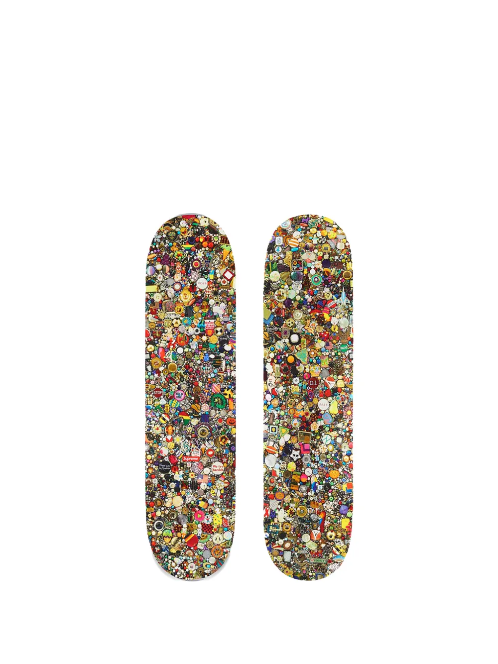 Supreme X Mike Kelley Skateboard In Multi