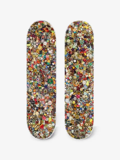 Supreme x Mike Kelley Ahh...Youth! skateboard deck set (set of two)