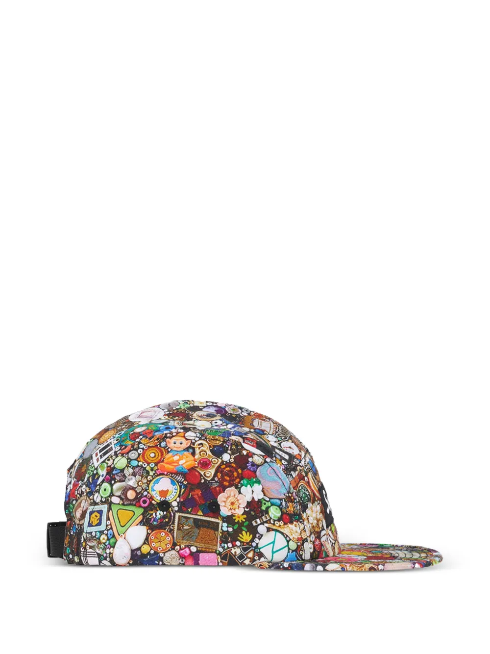 Supreme Cappello da baseball Mike Kelley con stampa - Nero