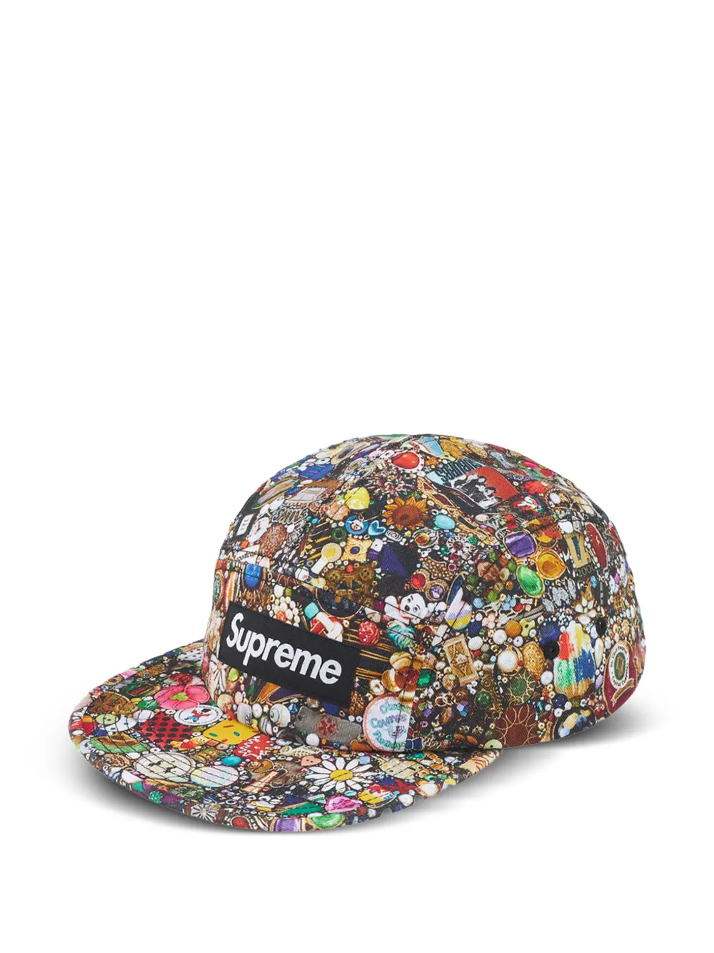 Supreme Mike Kelley pet met grafische print Zwart
