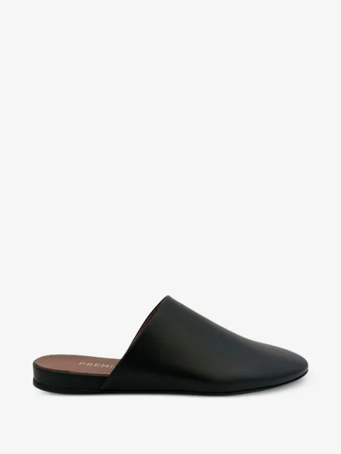 Premiata leather almond-toe mules