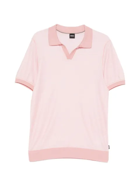 BOSS camiseta de punto fino