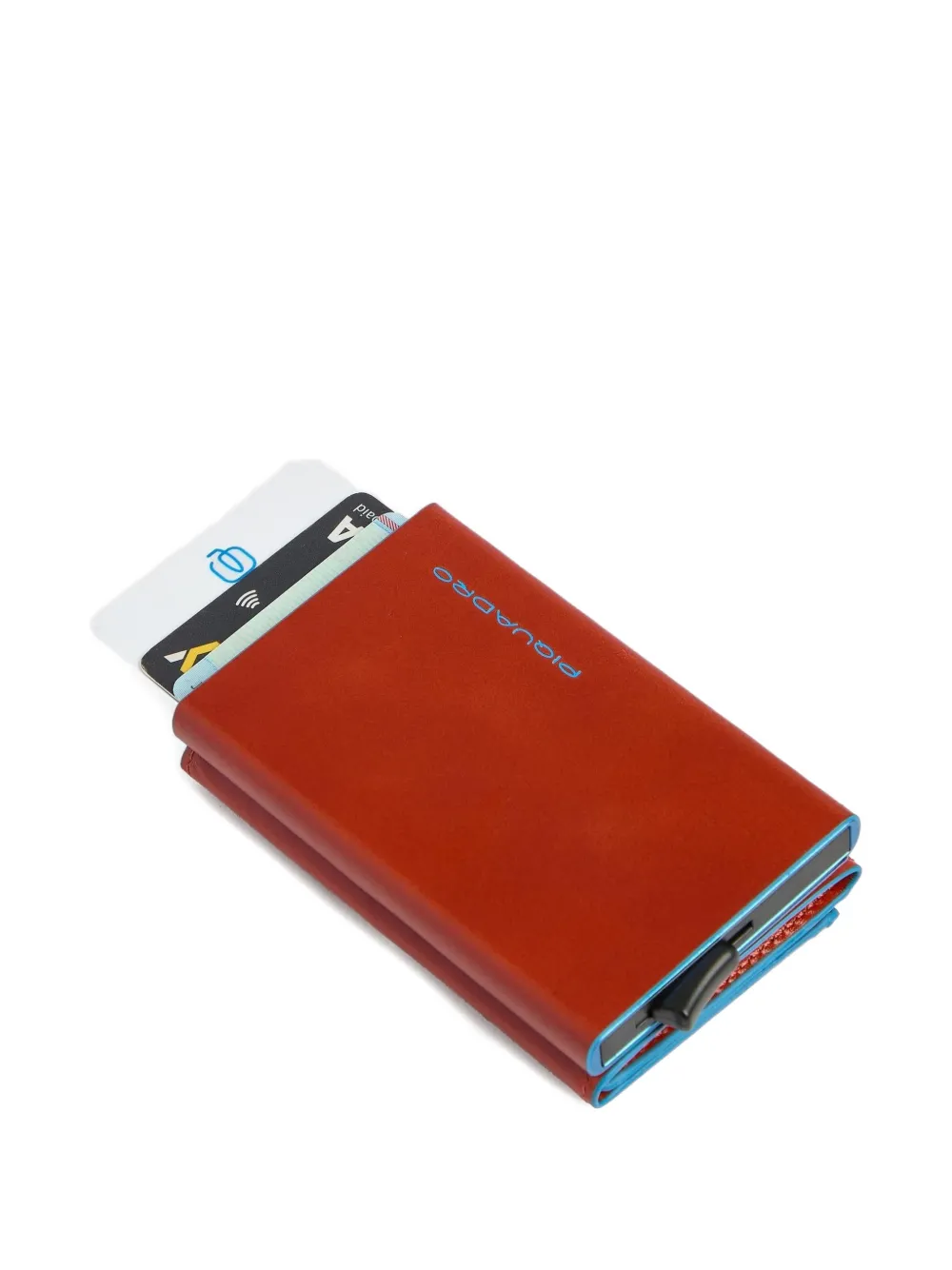 PIQUADRO pop-up wallet - Rosso