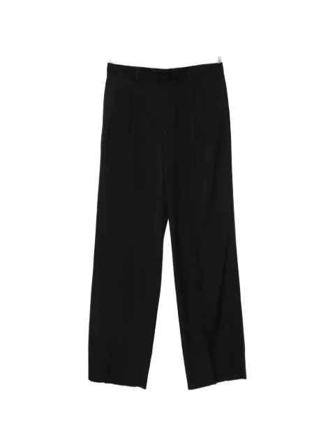 Lardini pressed-crease wide-leg trousers