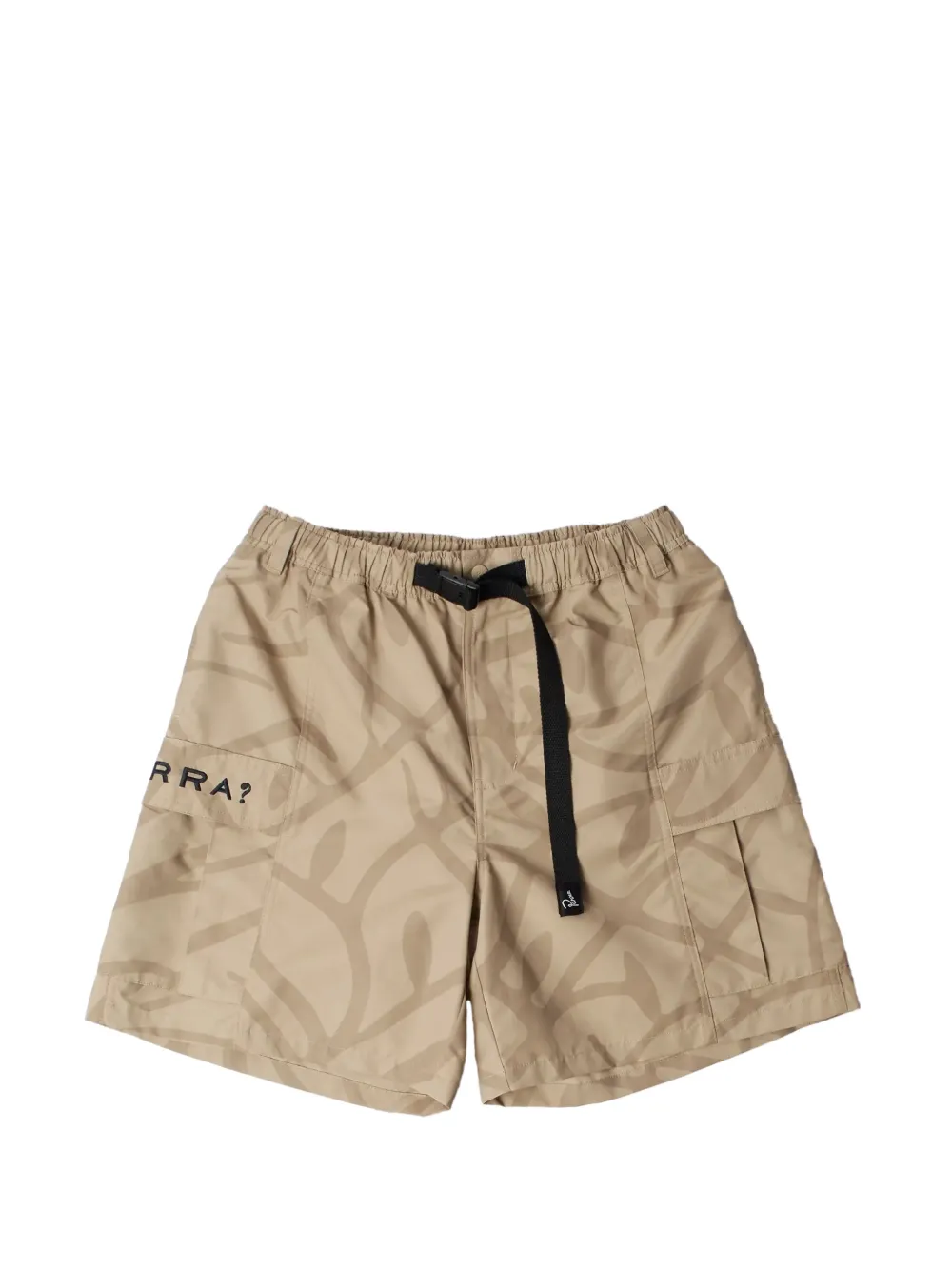 BY PARRA A Forest cargo shorts - Toni neutri