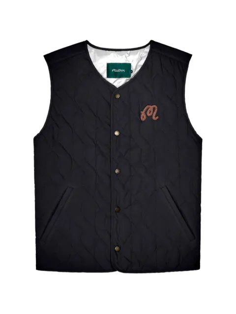 Malbon Golf Vincenzo quilted vest