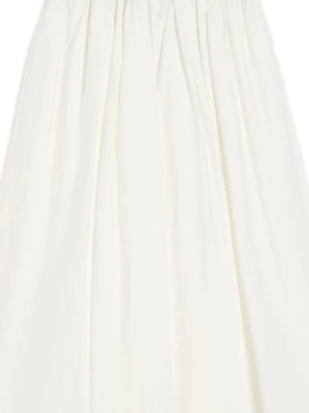  Weekend Max Mara Falda Larga Acampanada - Blanco 