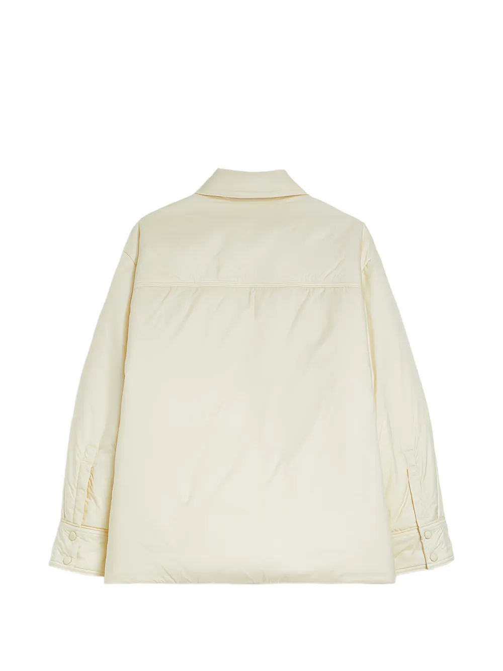 Jil Sander x Moncler gewatteerd shirtjack Beige