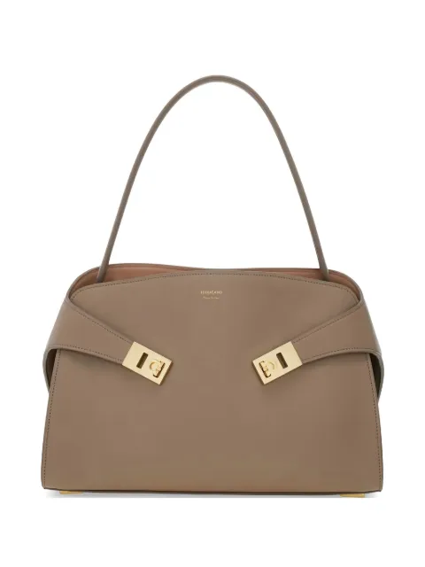 Ferragamo Bolsa tiracolo Hug em couro