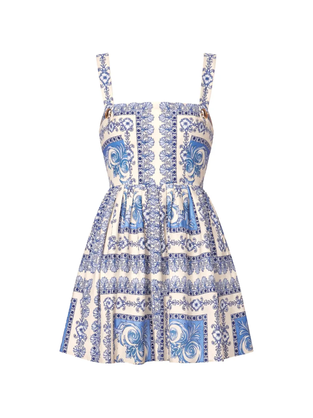 Cara Cara Micaela printed mini dress - Blue