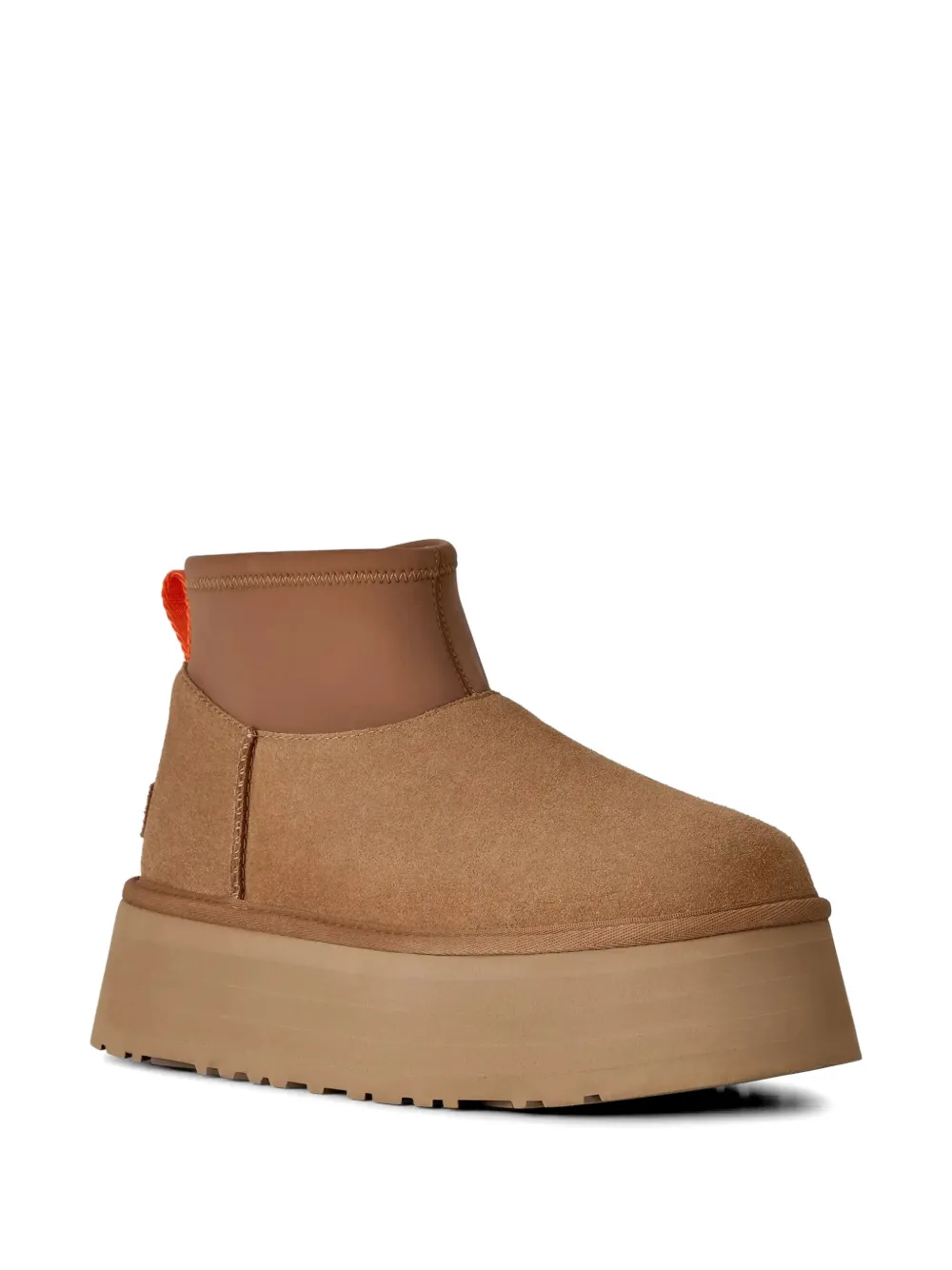 UGG Mini Dipper platform ankle boots Beige