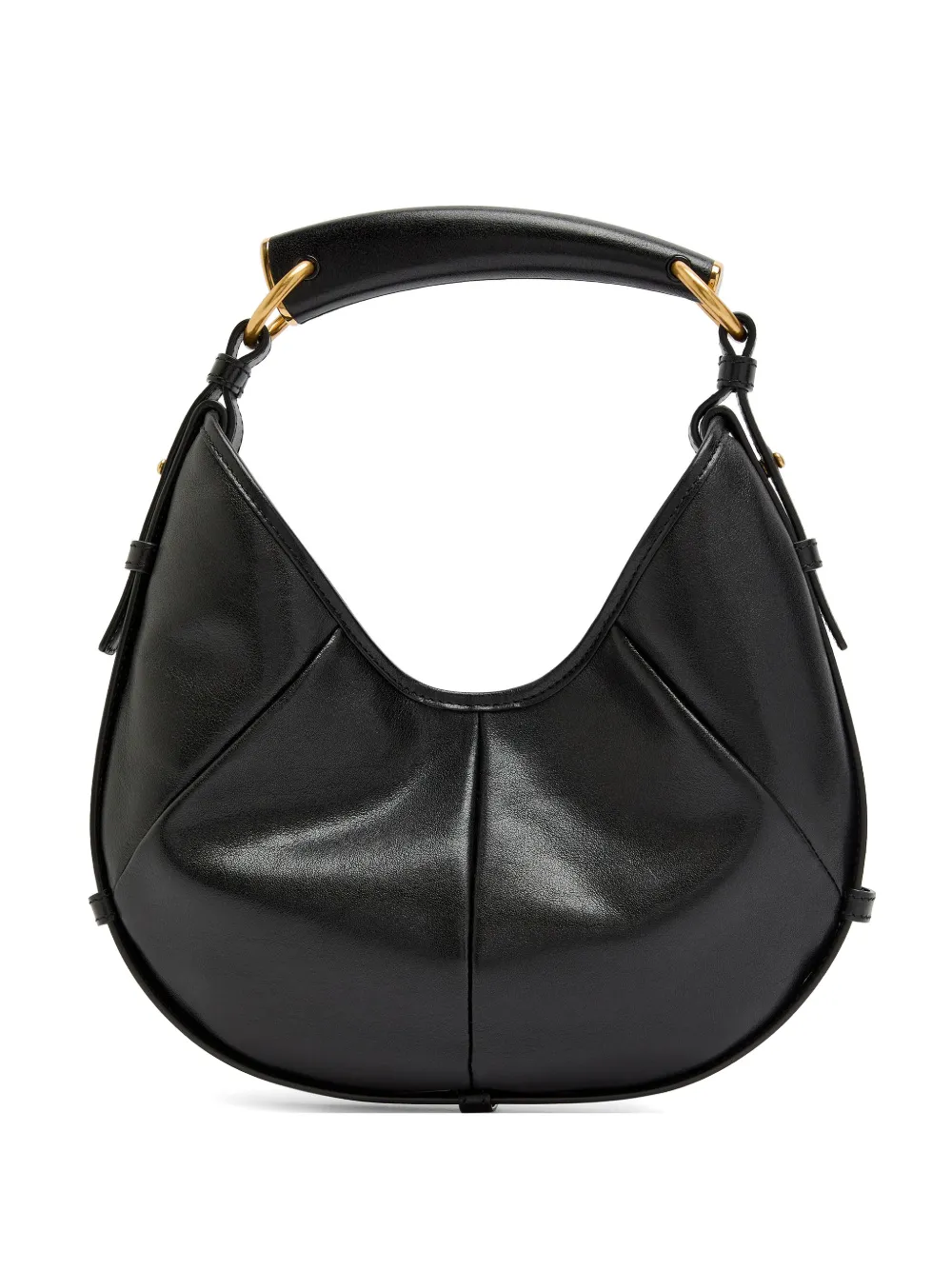 Saint Laurent Mombasa crescent shoulder bag - Schwarz