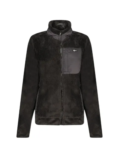 NORWAY 1963 fleece-textured zip-up jacket