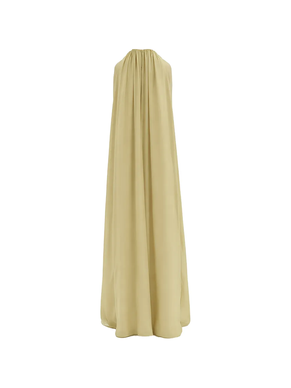 La Collection Dawn maxi-dress met halternek Geel