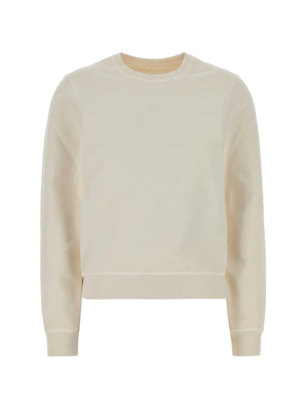 Maison Margiela four-stitch cotton sweatshirt - Neutrals