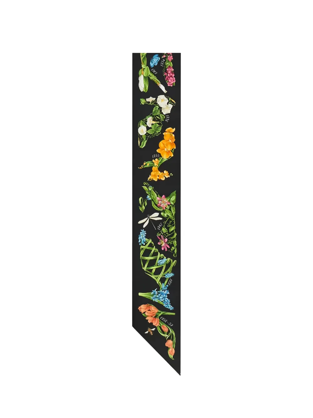 Ferragamo Eden shoes floral-print bandeau - Schwarz