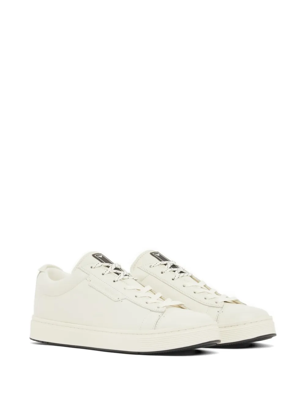 Emporio Armani logo-detail sneakers Wit