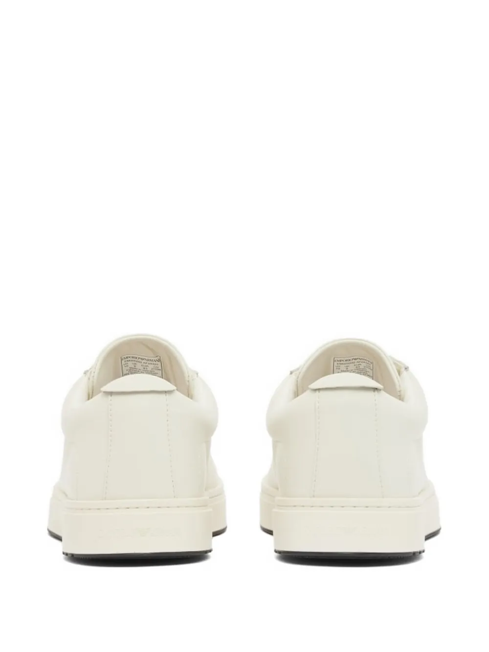 Emporio Armani logo-detail sneakers Wit