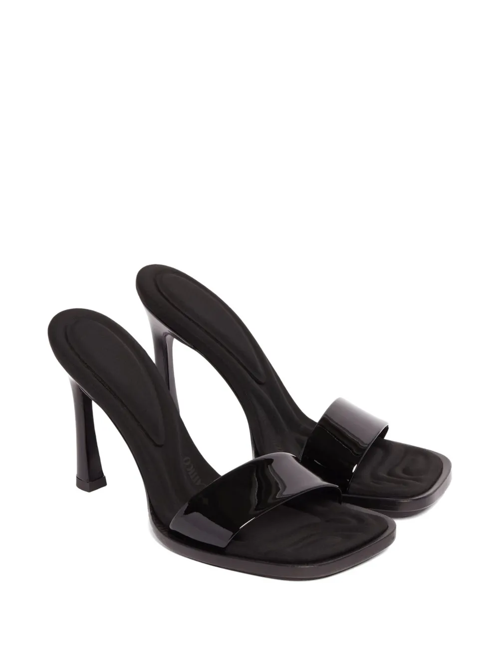 The Attico Mia sandals Zwart