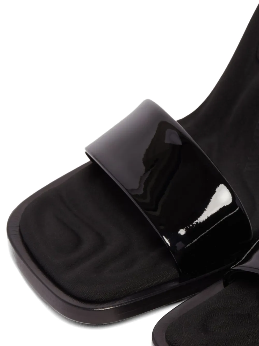 The Attico Mia sandals Zwart