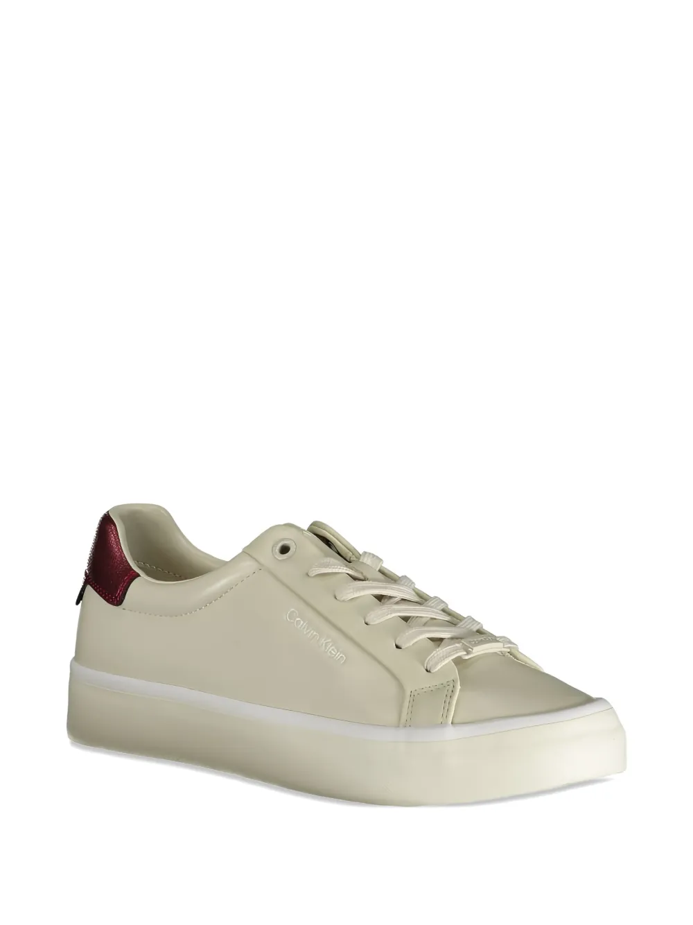 Calvin Klein logo-detail sneakers Beige