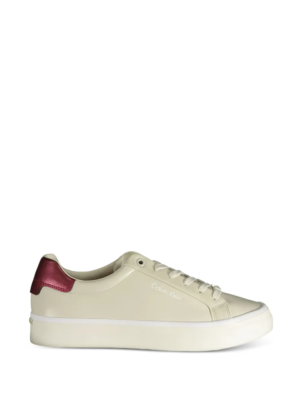 Calvin Klein logo-detail sneakers - Nude
