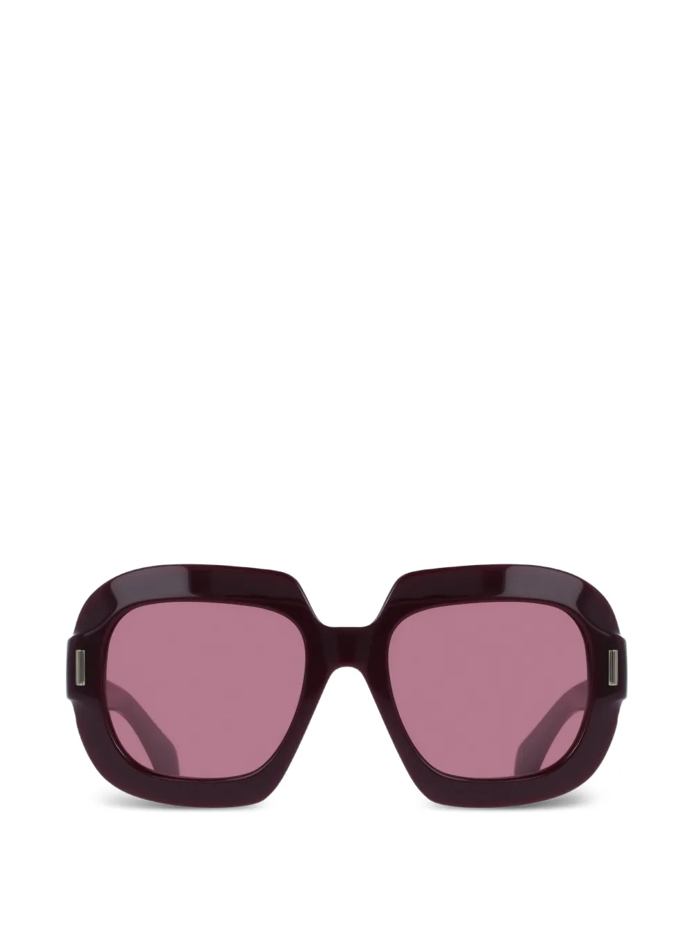 Ferragamo Eyewear logo-detail sunglasses - Rot