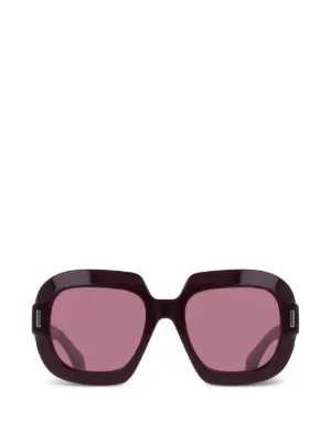 MISSONI EYEWEAR square-frame Sunglasses | Purple | FARFETCH JO display picture 3