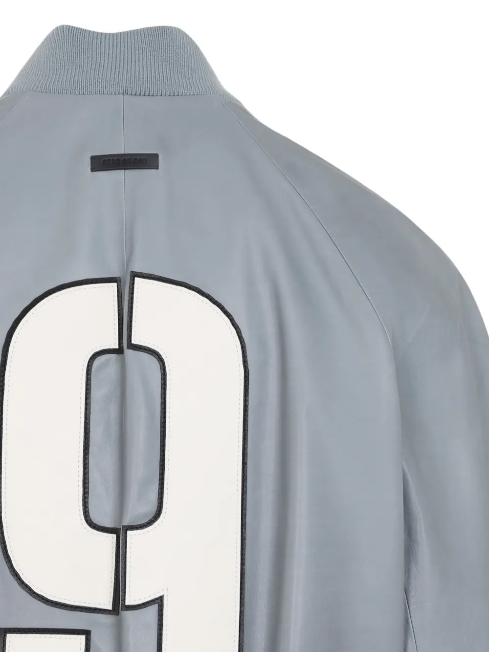 Fear Of God Bomberjack met nummer-patroon Grijs