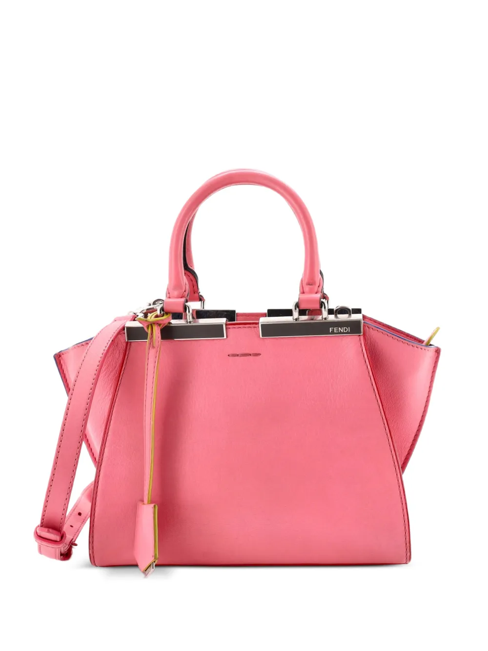 Fendi Pre-Owned 3Jours Bag Leather Mini crossbody bag - Rosa