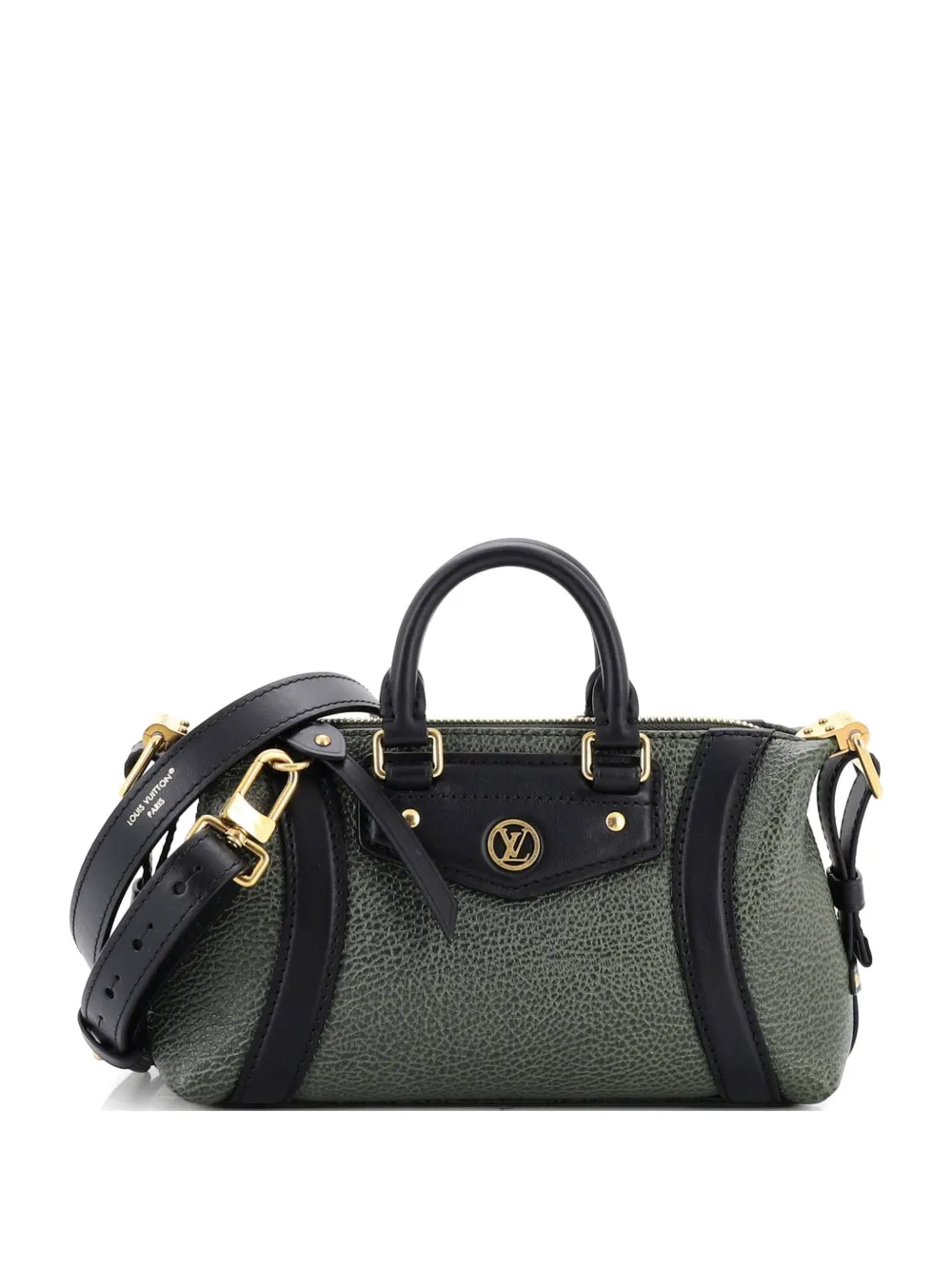 Louis Vuitton Pre-Owned LV Biker Bag Leather Nano satchel - Verde