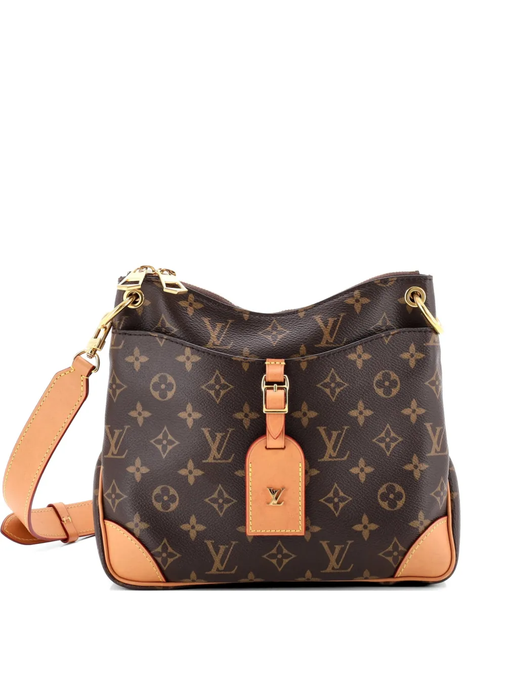 Louis Vuitton Pre-Owned Odeon NM Handbag Monogram Canvas PM crossbody bag - Marrone