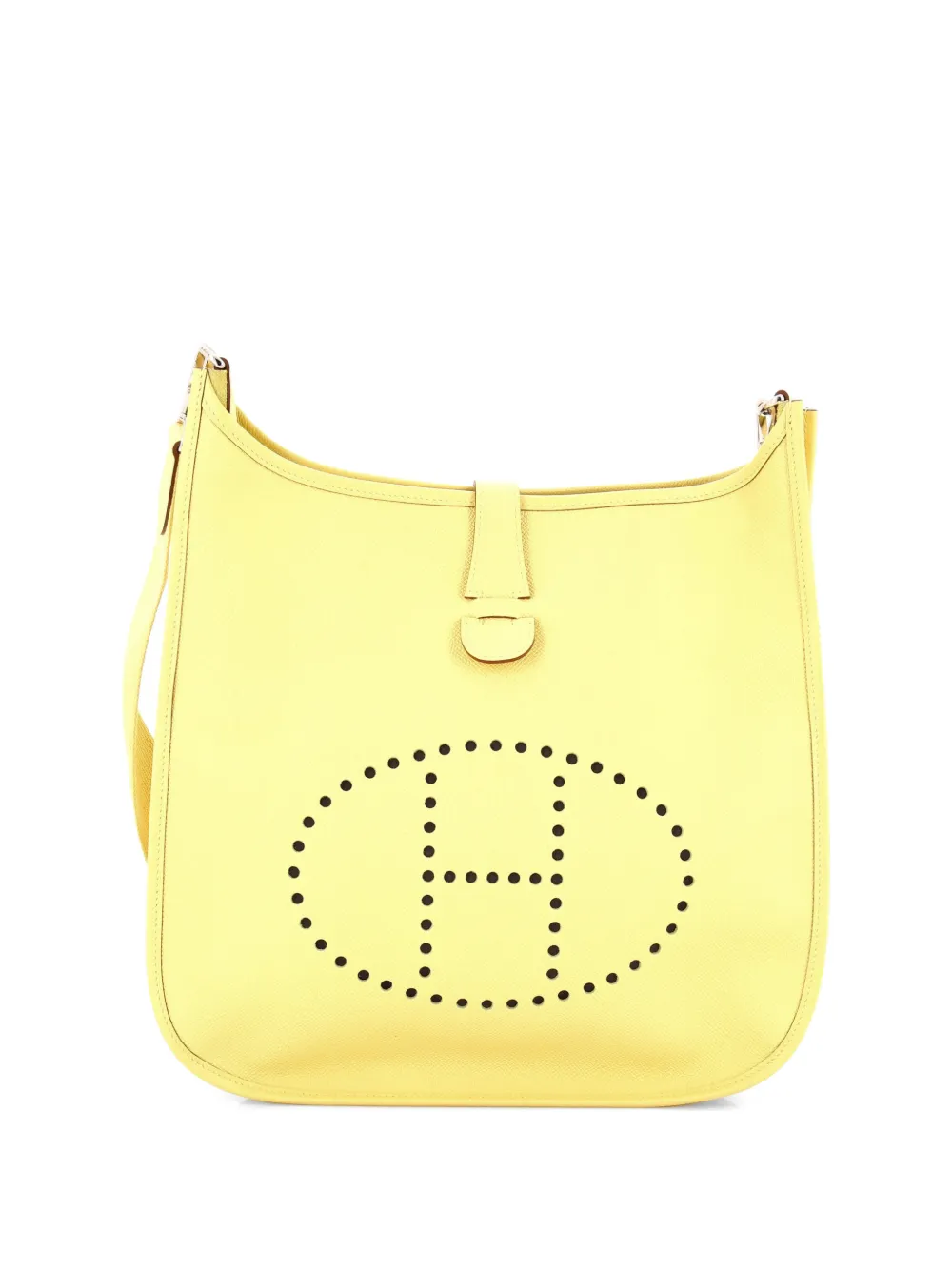 Hermès Pre-Owned Evelyne Bag Gen III Epsom GM crossbody bag - Giallo